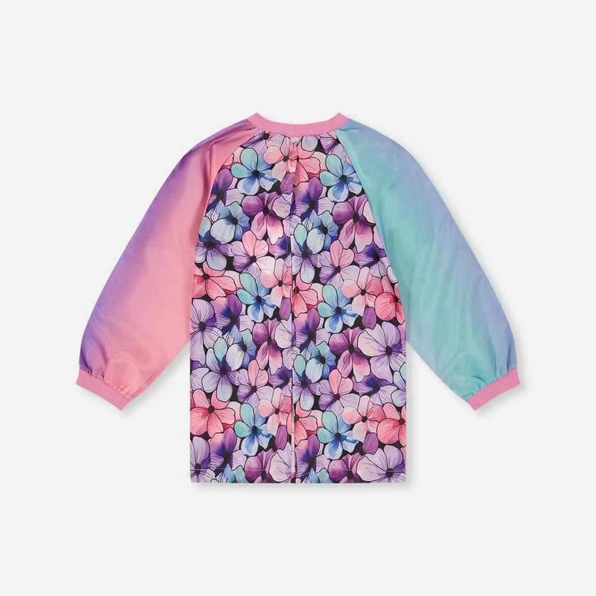 Toddler Girl Floral Practical Charming Protective School Apron