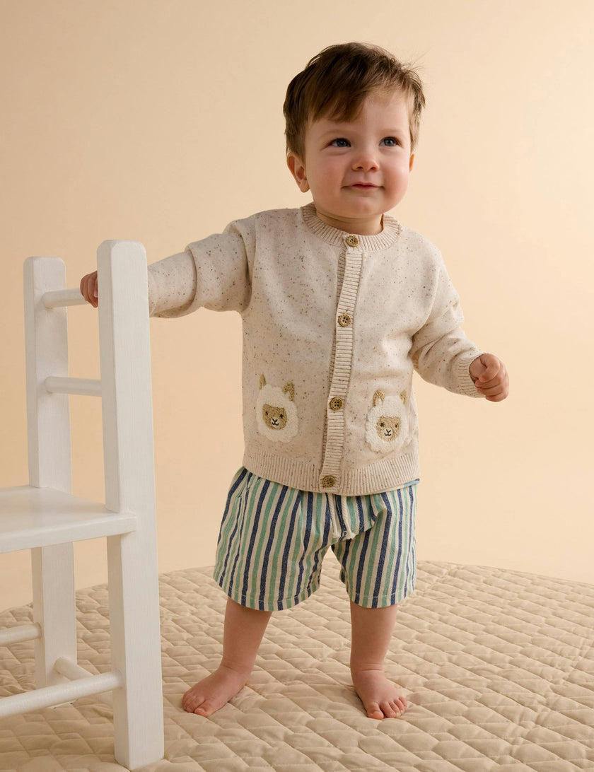 Fiesta Friends Cardigan Sand Neppy
