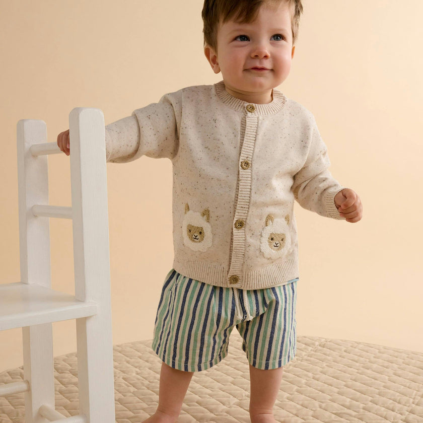 Fiesta Friends Cardigan Sand Neppy