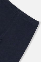 Baby Rib Leggings Dark Blue