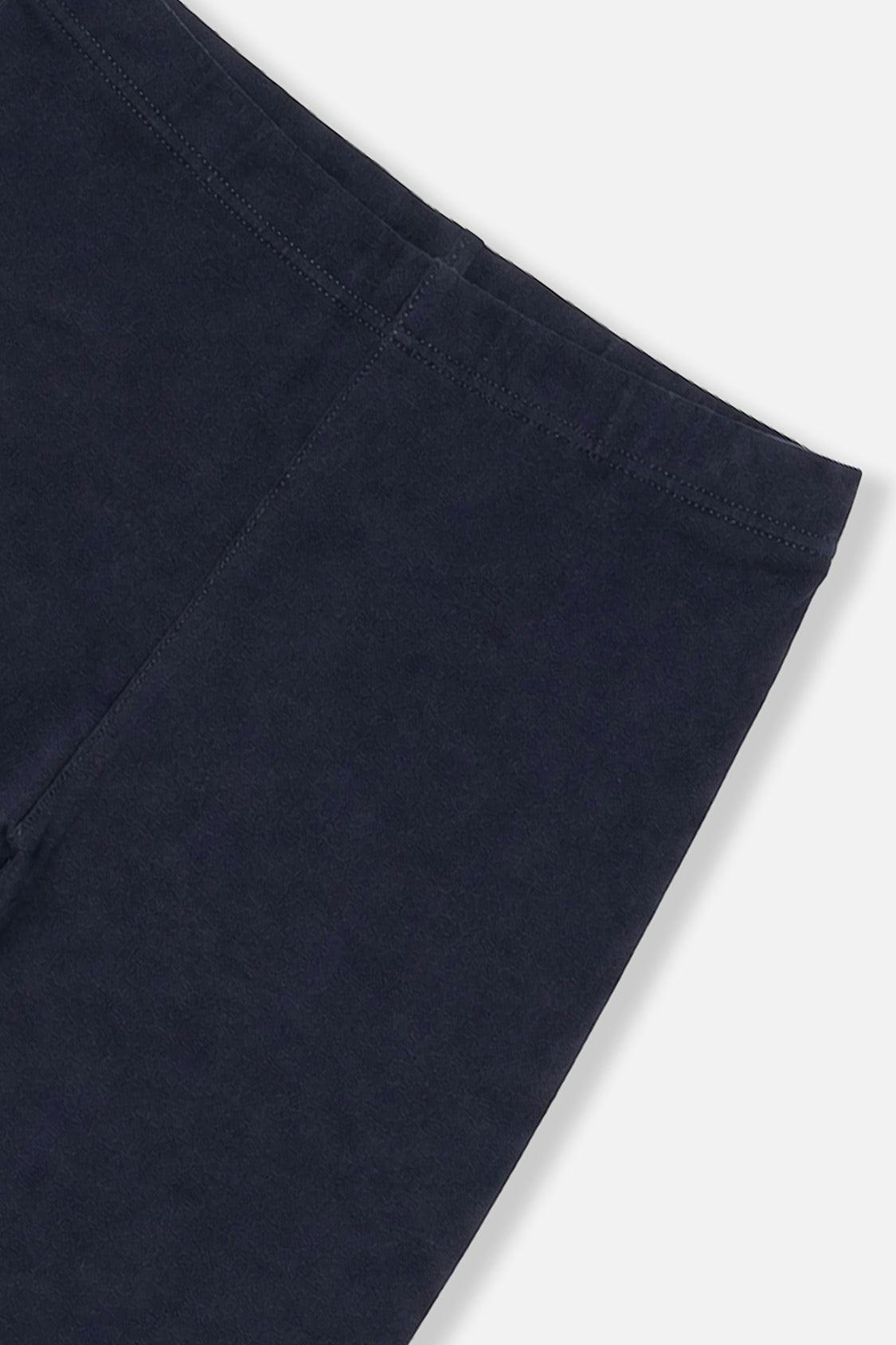 Rib Leggings Dark Blue