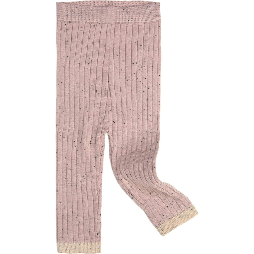 Ribbed Knit Retro Leggings