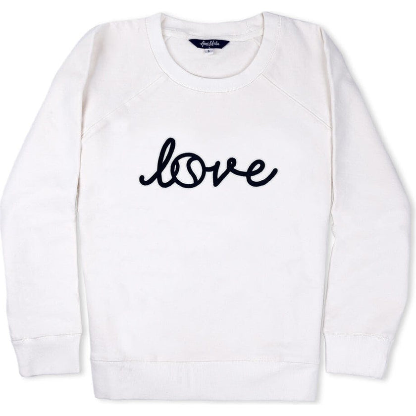 Women's Long Raglan Sleeve Sweatshirt