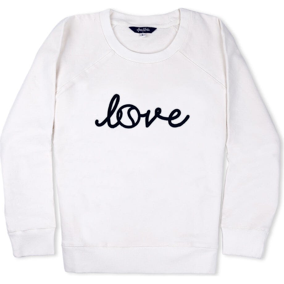 Women's Long Raglan Sleeve Sweatshirt