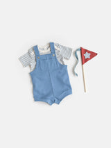 Jesse Short Overalls - Sea
