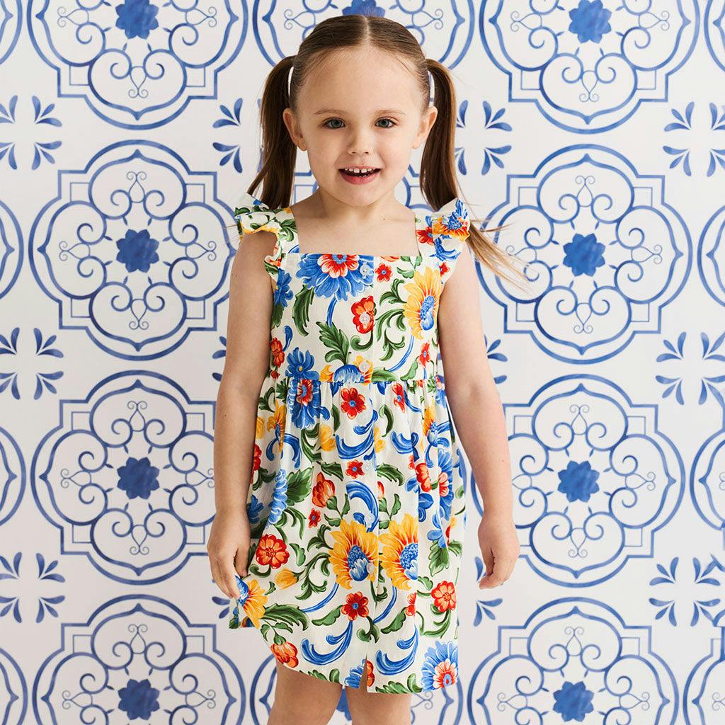 Fiore Italiani Bamboo Challis Button-Down Dress