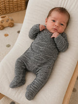 Sweater Knit Long Sleeve Footie