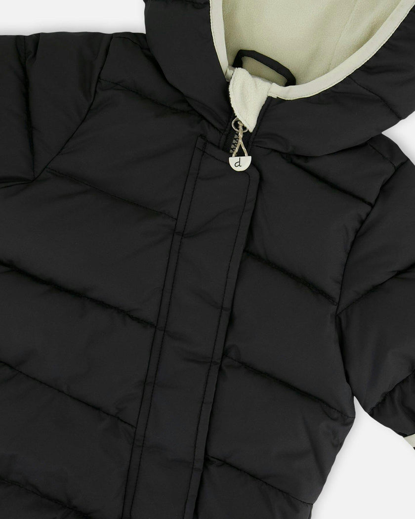 One-Piece Baby Cloud Compressible Snowsuit Designed for Car Seat