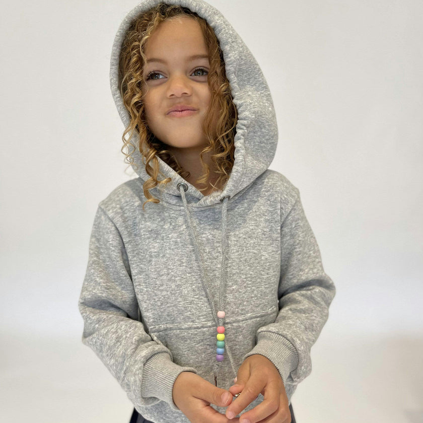Women's Crystal Rainbow Rain Hoodie