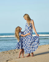 The Greece - Girls Smocked Waist Sun Dress