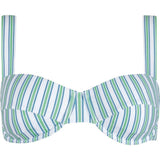 women's tamarin stripe cup bikini top