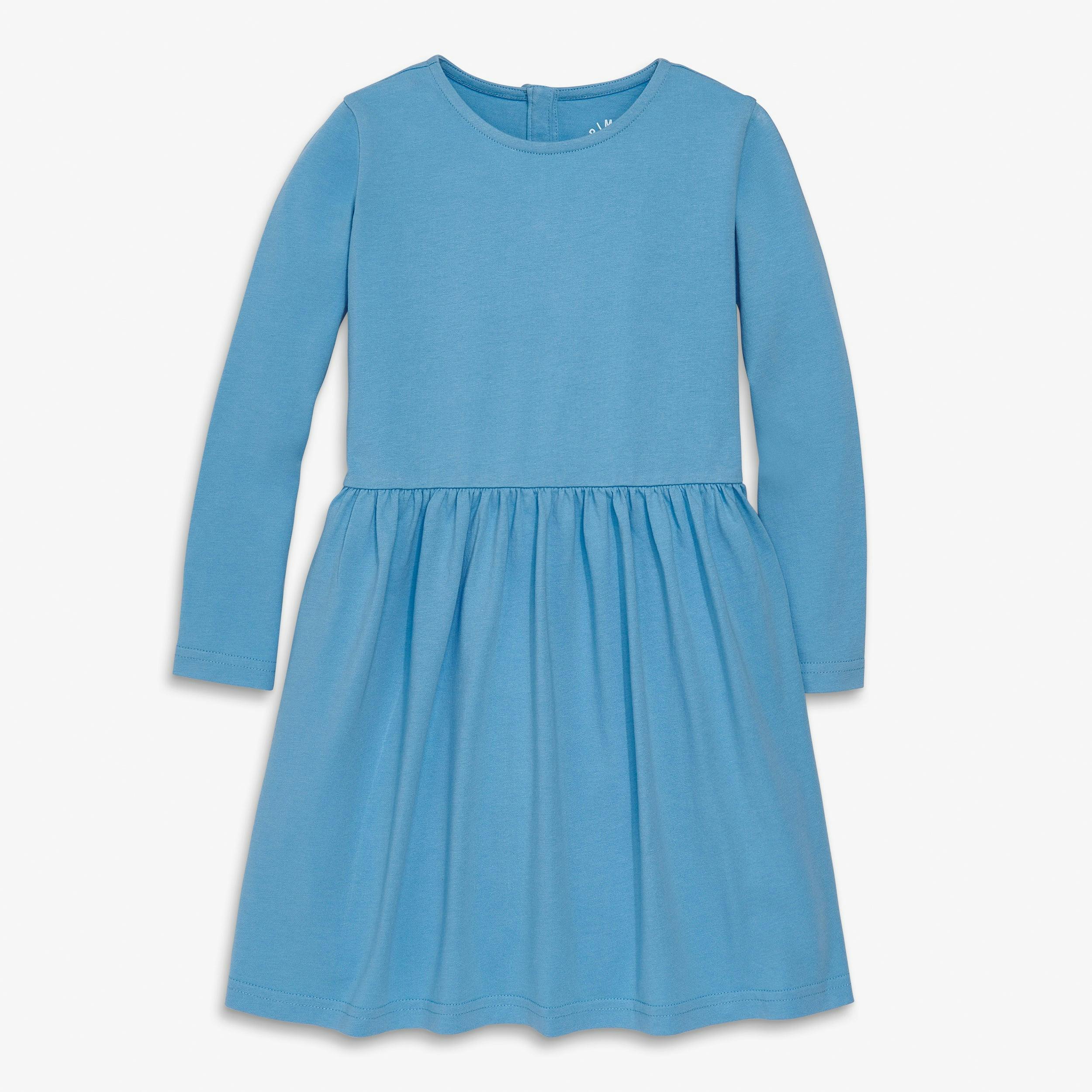 Kids long sleeve perfect pocket dress