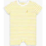 Baby embroidered stripe pocket shortie
