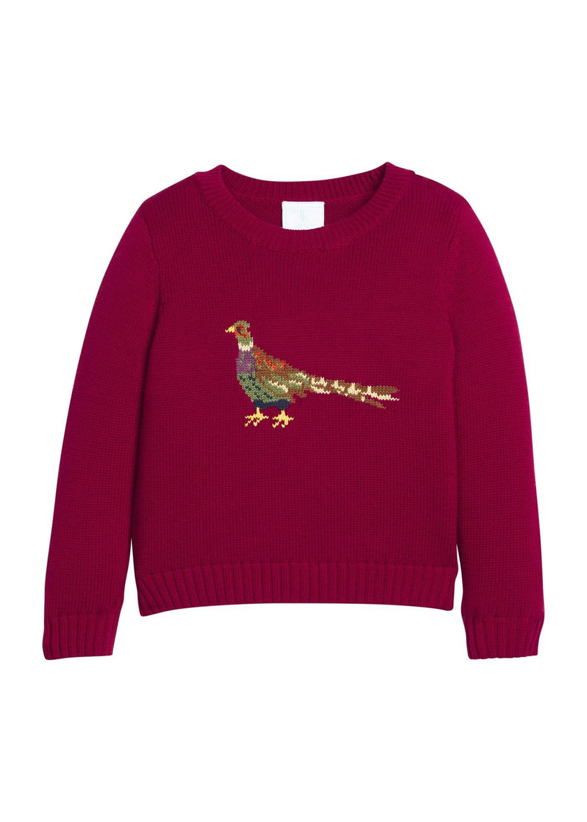 Intarsia Sweater - Pheasant