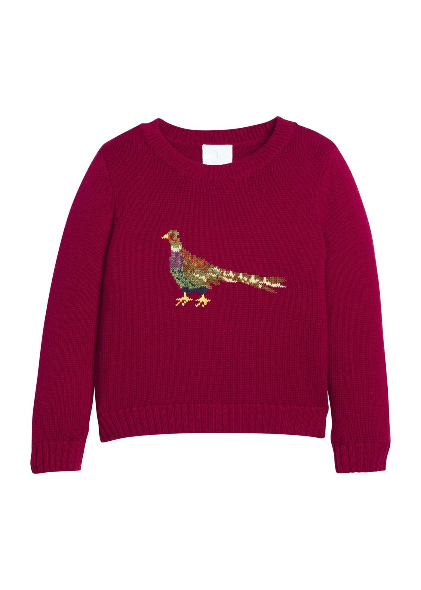 Intarsia Sweater - Pheasant