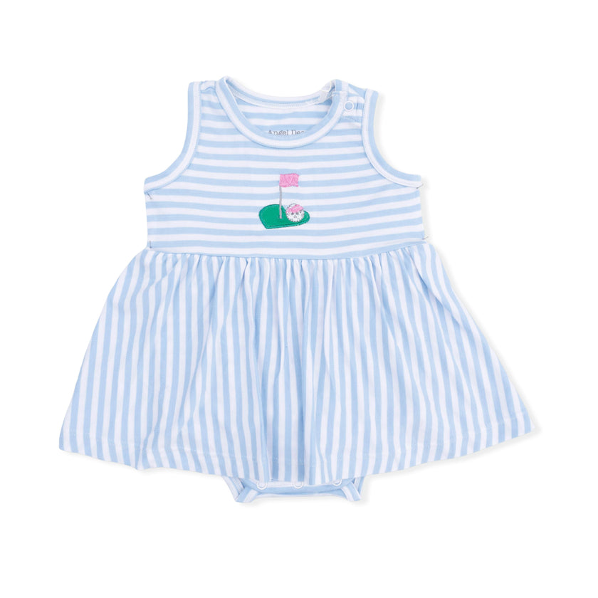Striped Golf - Tank Bodysuit Dress