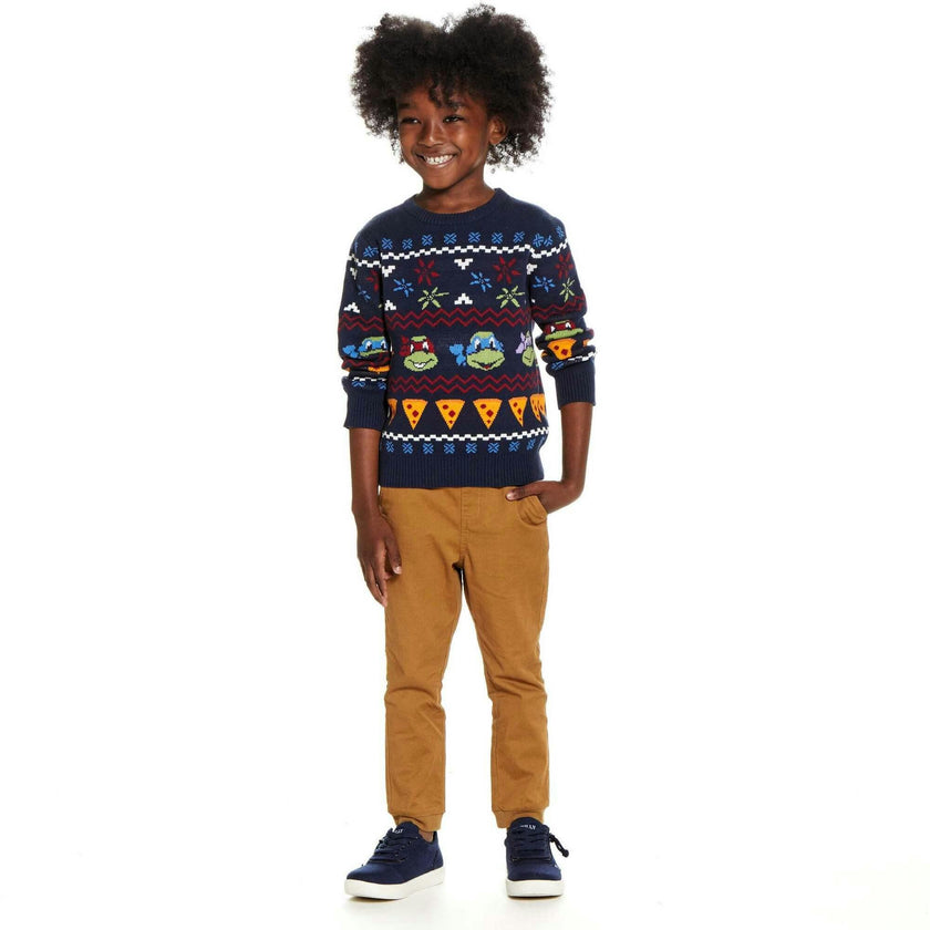 TMNT® X Andy & Evan® Turtles Jacquard Sweater