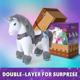 Model Y® Unicorn Ride-On Toy Age 3–4 – Grey