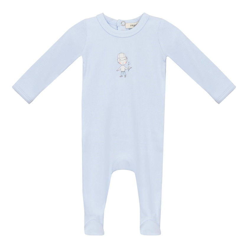 Ribbed Snap Front Romper