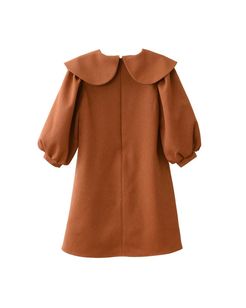 Rhea dress (alloy-orange)