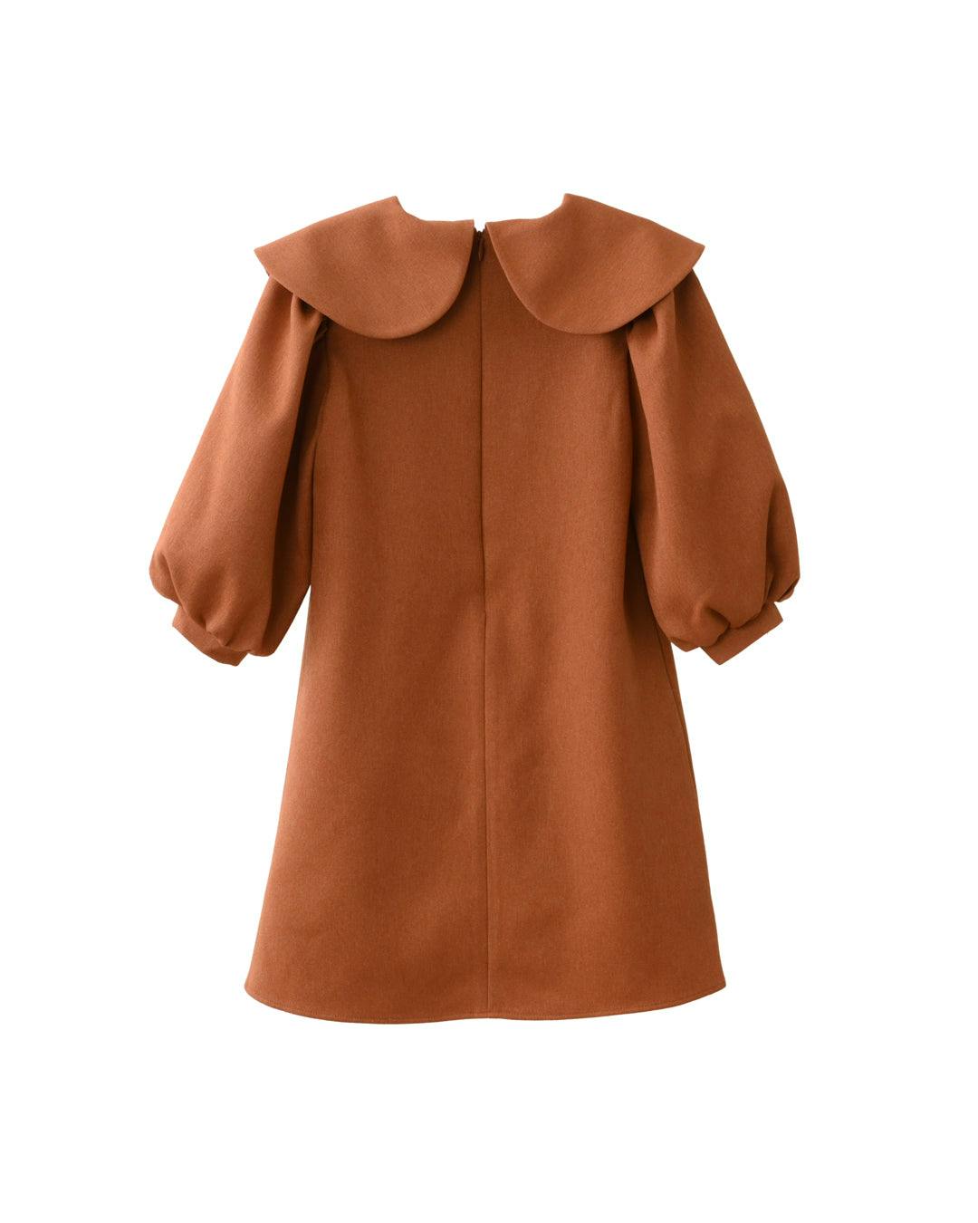 Rhea dress (alloy-orange)