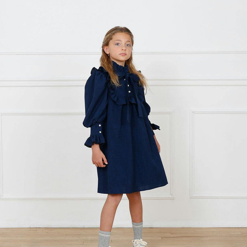 Brigitte dress, Blue