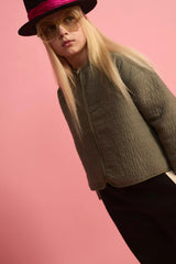 Dune Quilted Jacket Dark Green