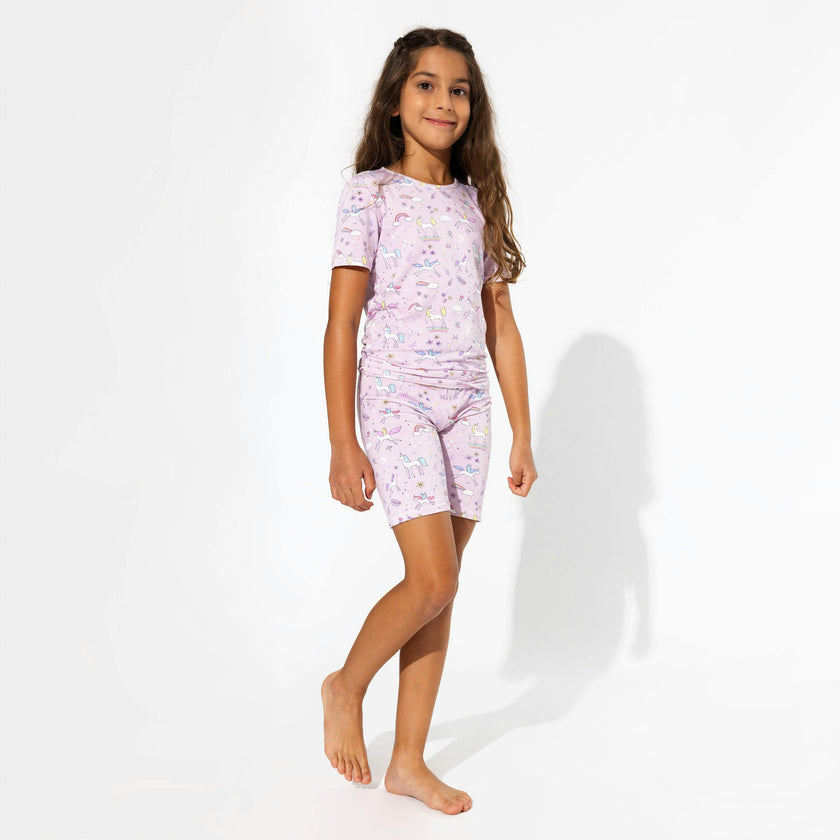 Enchanted Bamboo Kids Pajama Short Set