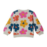 Infant Girls Sweater Set | Flowers & Hearts