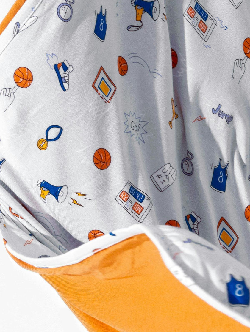 All Star Basketball Bamboo Blanket
