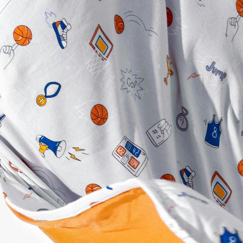 All Star Basketball Bamboo Blanket