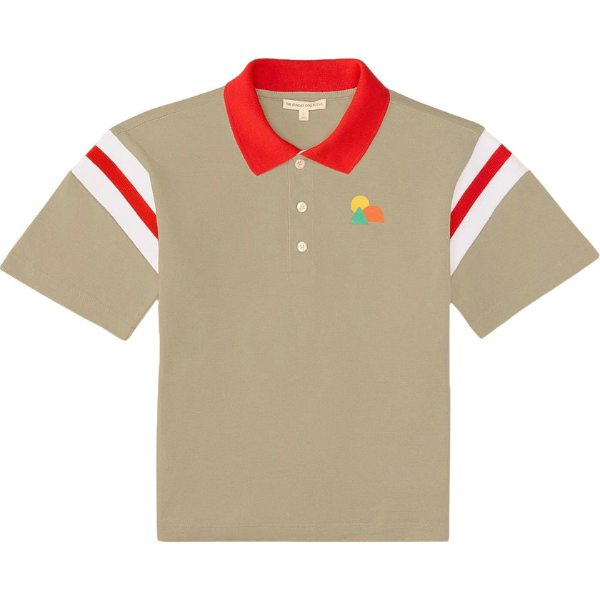 Organic Weekend Polo in Khaki