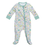 Dino Zip Baby Onesie