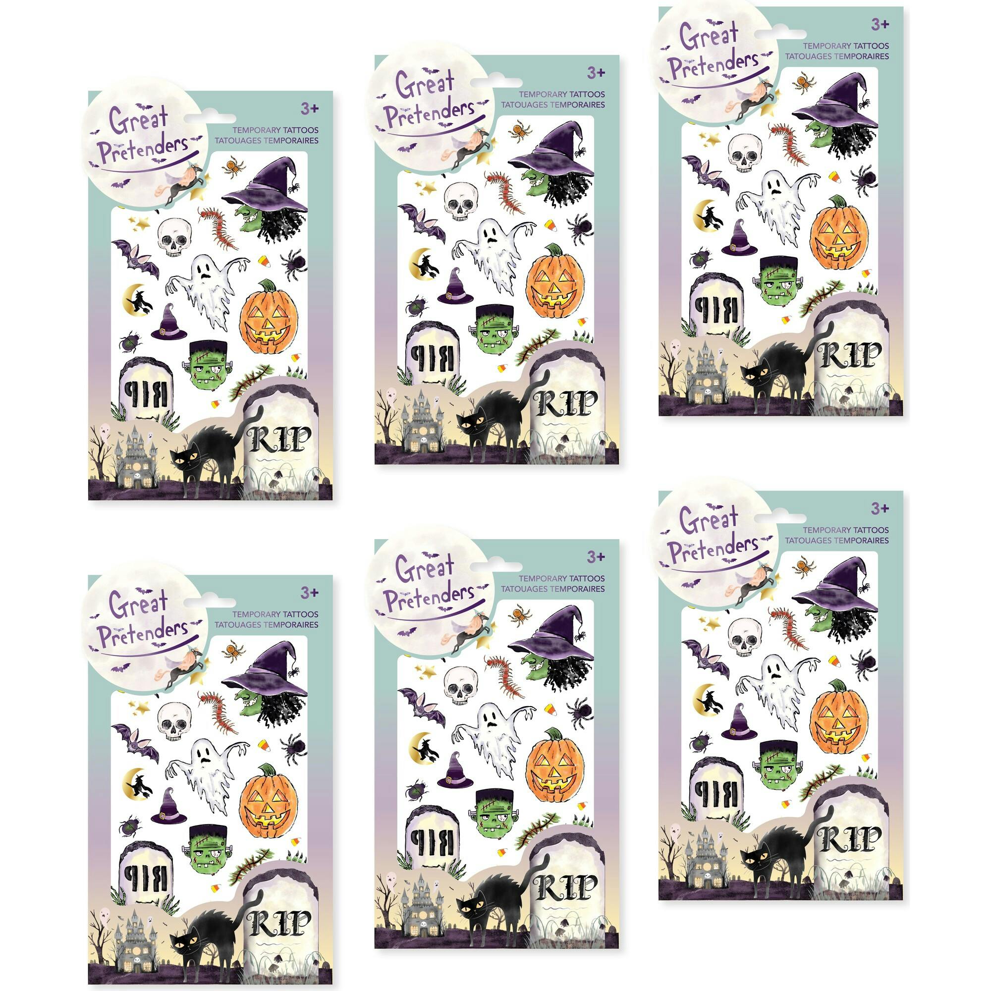 Fantastic Halloween Temporary Tattoo Bundle