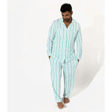 Slumber Stripes Bamboo Men's Pajama Set