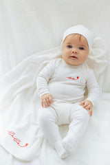 Layette Patch Footie