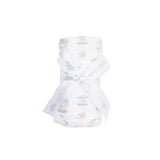 Carousel with Bows - Swaddle Blanket