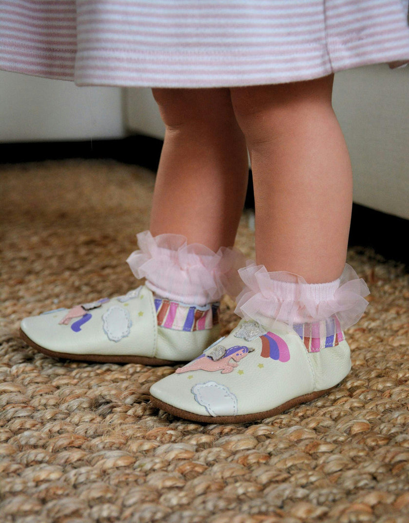 Born To Shine Ivory Soft Sole