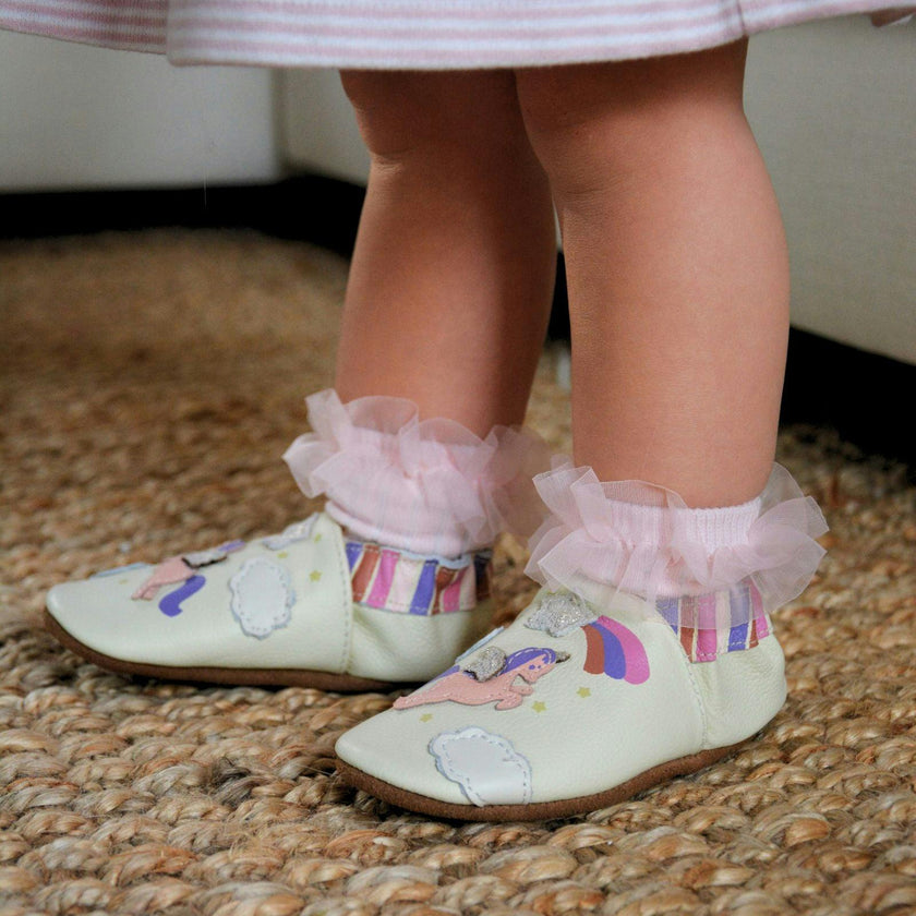 Born To Shine Ivory Soft Sole