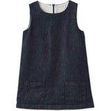 Organic Denim Dress, Blue