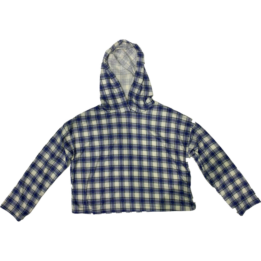 Blue Plaid Hoodie, Prints