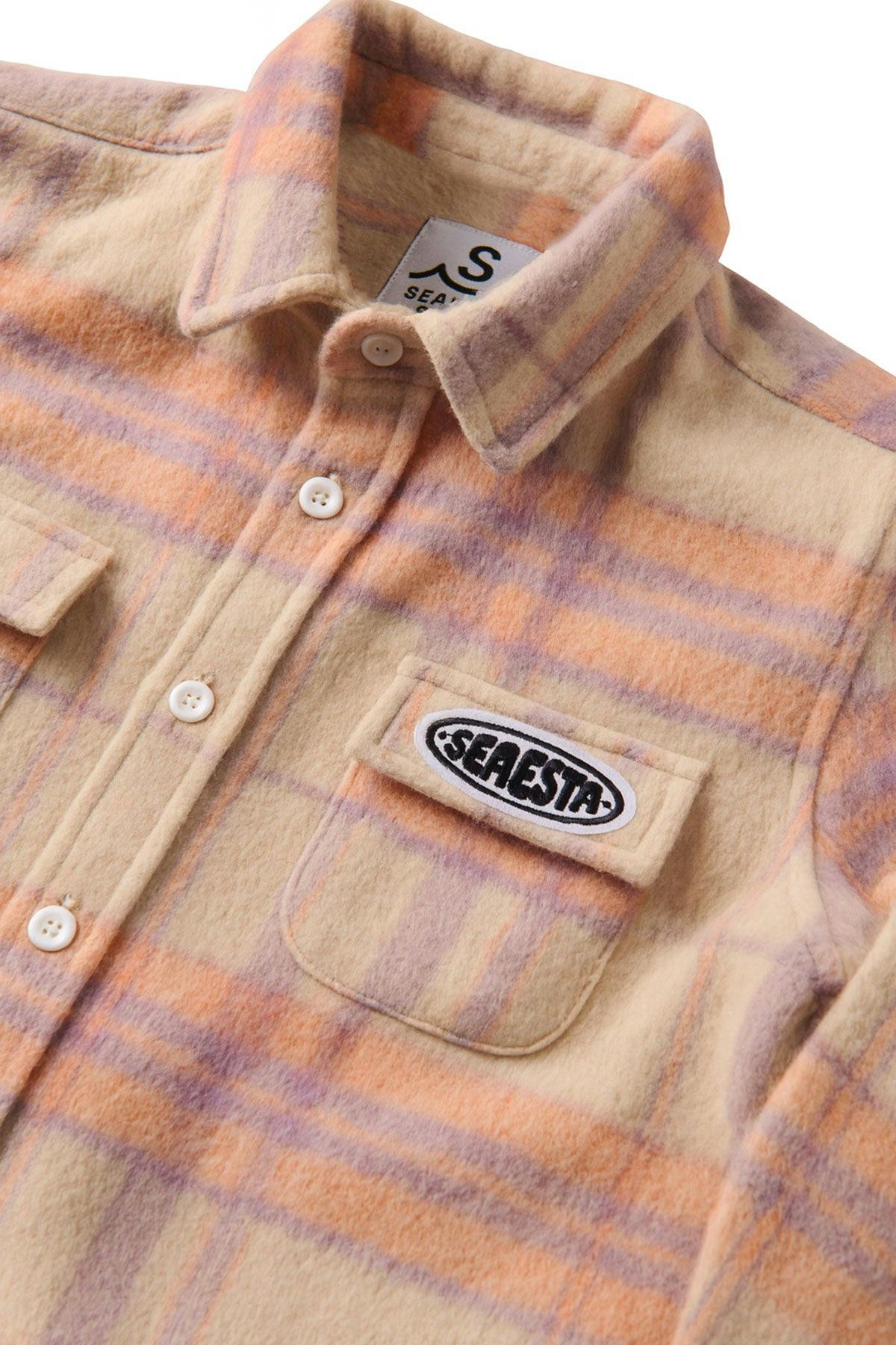 Patch Flannel Shirt / Youth / Lavender