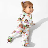 Dora: Tropical Dreams Bamboo Convertible Footie