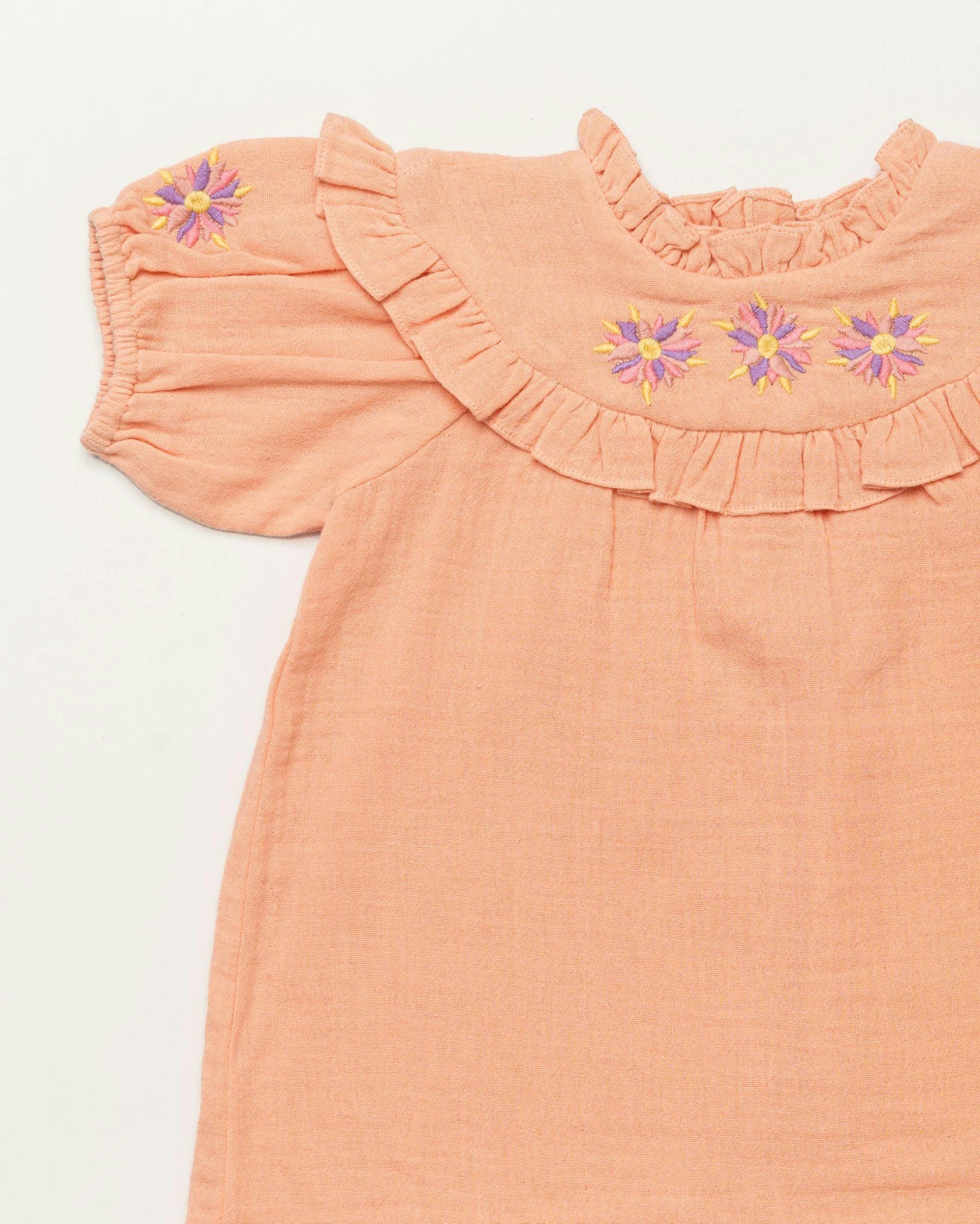 Charlie Baby Dress & Bloomer Set - Candy floss
