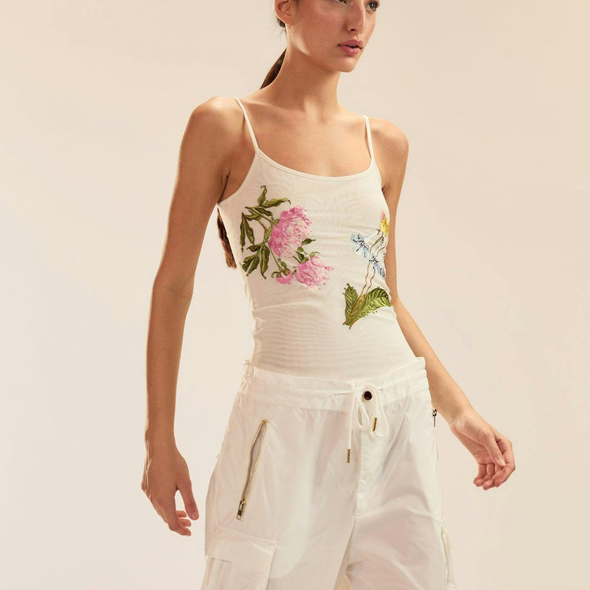 Wildflower Embroidered Cami