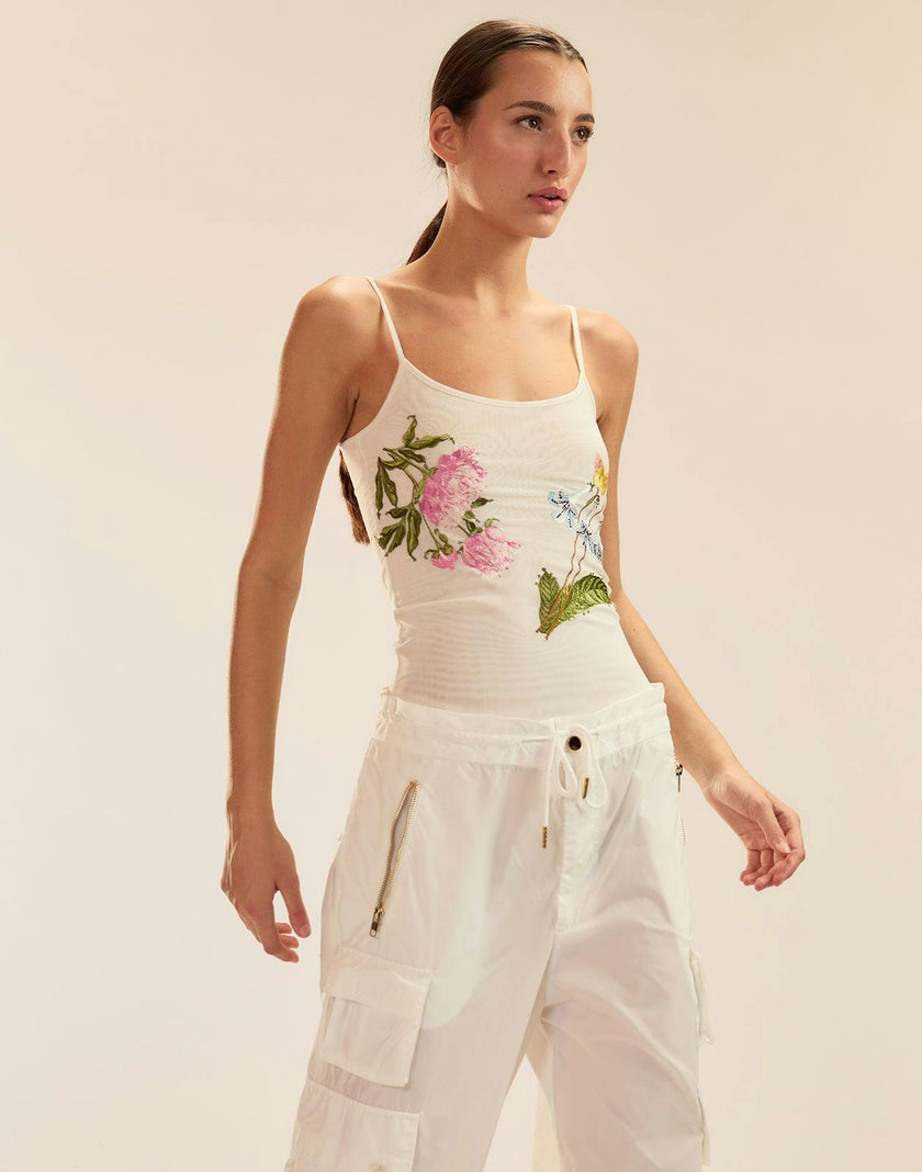 Wildflower Embroidered Cami