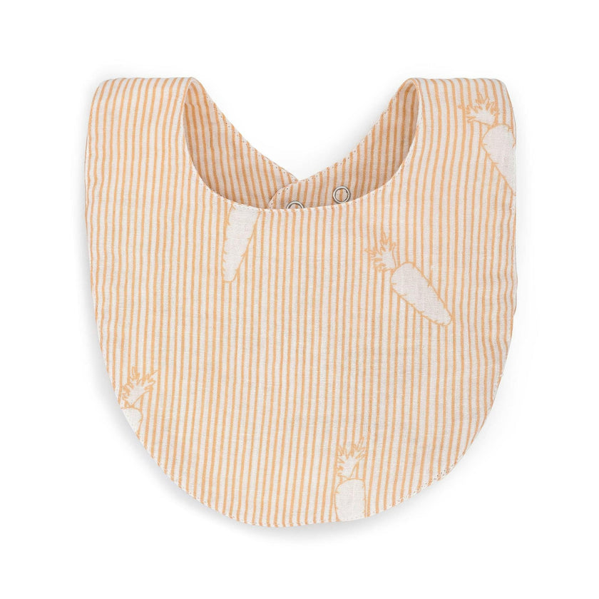 Clementine Fruit & Veggie Cotton Bandana Baby Bib (3 Pack)
