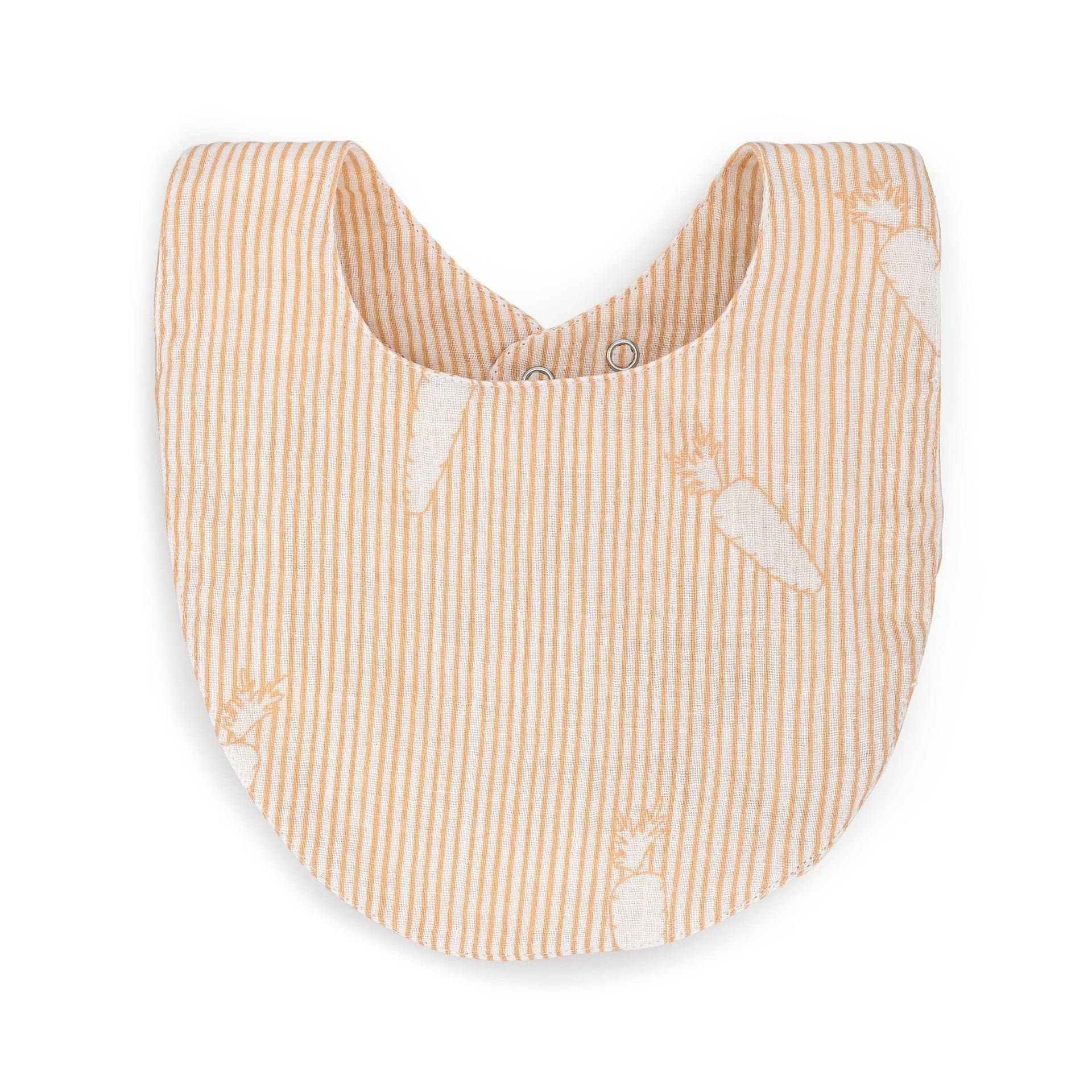 Clementine Fruit & Veggie Cotton Bandana Baby Bib (3 Pack)