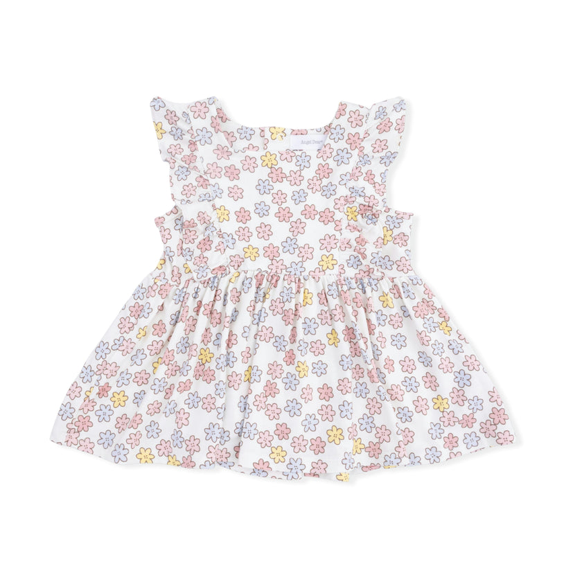 Sarah Floral - Ruffle Tank and Bike Short