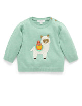 Llama Jumper Aloe Melange